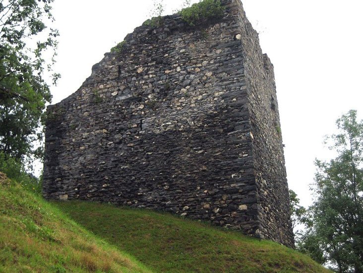 Ruins of Bernegg Castle, Hinwil, Switzerland